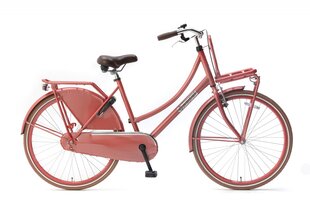 Vaikiškas dviratis Popal Daily Dutch Basic 26”, raudonas kaina ir informacija | Dviračiai | pigu.lt