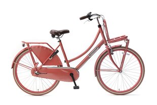 Велосипед для девочек Popal Daily Dutch Basic+ 26" 46 см, красный цена и информация | Велосипеды | pigu.lt