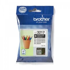 Brother LC-3217BK LC3217BK rašalo kasetė kaina ir informacija | Kasetės rašaliniams spausdintuvams | pigu.lt