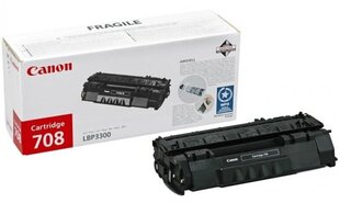 Тонер Black - Canon 708 CRG-708 0266B002  цена и информация | Картриджи для лазерных принтеров | pigu.lt