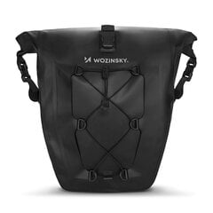 Wozinsky waterproof bicycle bag trunk pannier 25l 2in1 black (WBB24BK) цена и информация | Сумки, держатели для телефонов | pigu.lt