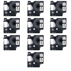 Dymo 40910 S0720670 D1 Label Tape Dore Compatible, 10 vnt kaina ir informacija | Spausdintuvų priedai | pigu.lt