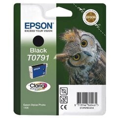 Epson оригинал чернила C13T07914010 T0791 - цена и информация | Картриджи для струйных принтеров | pigu.lt