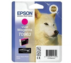 Epson C13T09634010 T0963, rožinė kaina ir informacija | Kasetės rašaliniams spausdintuvams | pigu.lt