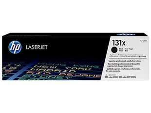 HP CF210X 131X Toner BK, juoda kaina ir informacija | Kasetės lazeriniams spausdintuvams | pigu.lt