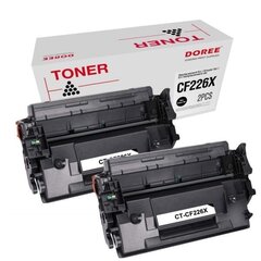 HP CF226X 26X Тонер Dore аналог 2 шт - цена и информация | Картриджи для струйных принтеров | pigu.lt