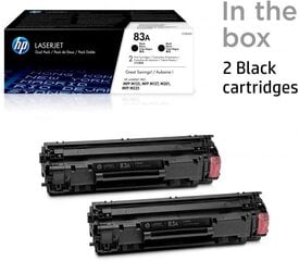 HP CF283A 83A Тонер 2шт BK - цена и информация | Картриджи для струйных принтеров | pigu.lt