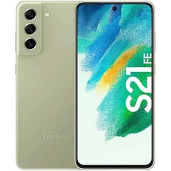 Samsung Galaxy S21 FE 5G 8/256GB SM-G990BLGWEUE Olive kaina ir informacija | Mobilieji telefonai | pigu.lt