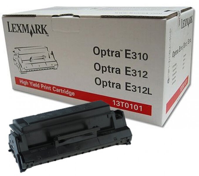 Kasetės rašaliniams spausdintuvams Lexmark 13T0101 Toner BK kaina ir informacija | Kasetės rašaliniams spausdintuvams | pigu.lt