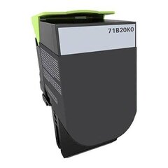 Lexmark 71B20K0 71B30K0 Toner Dore analog, juodas kaina ir informacija | Kasetės rašaliniams spausdintuvams | pigu.lt