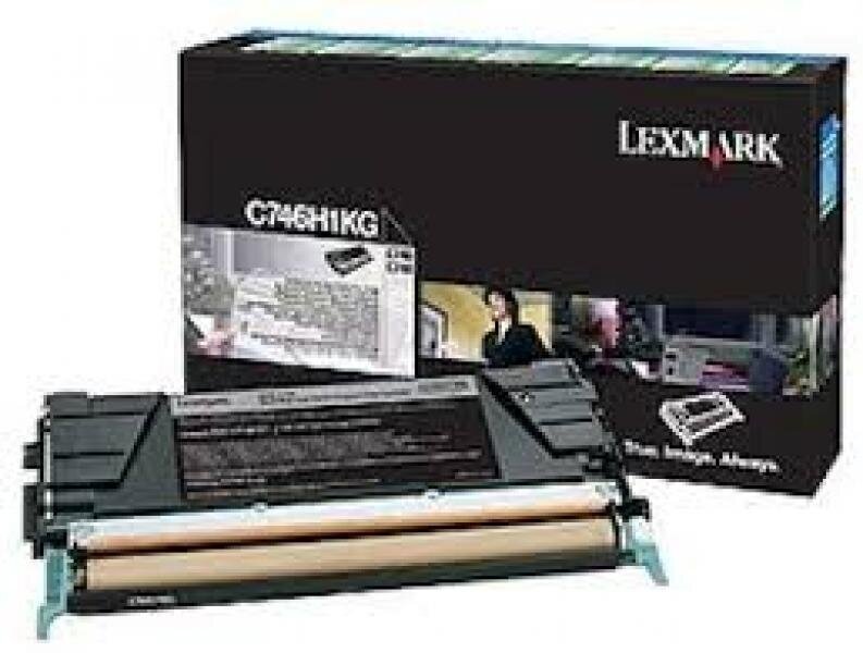 Kasetės rašaliniams spausdintuvams Lexmark C746H1KG toner цена и информация | Kasetės rašaliniams spausdintuvams | pigu.lt