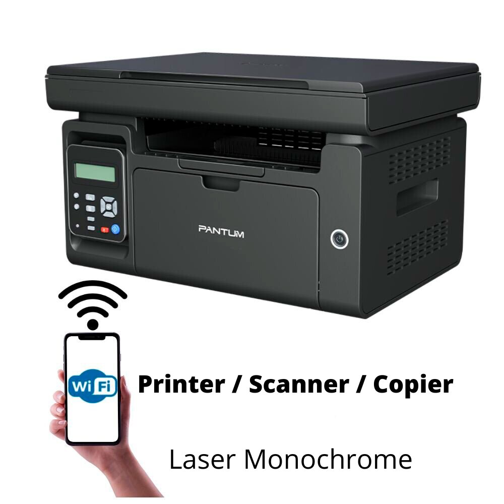 Pantum M6500NW MFP Wi-Fi Printer / Scanner / Copier Laser Monochrome kaina ir informacija | Spausdintuvai | pigu.lt