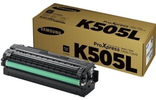 Тонер BK - Samsung CLT-K505L K505L  цена и информация | Картриджи для лазерных принтеров | pigu.lt