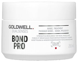 Plaukų kaukė silpniems plaukams Goldwell Dualsenses Bond Pro 60s, 200 ml kaina ir informacija | Priemonės plaukų stiprinimui | pigu.lt