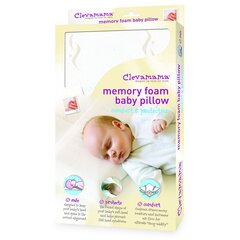 Putų pagalvėlė kūdikiui Clevamama Memory Foam kaina ir informacija | Clevamama Kūdikio priežiūrai | pigu.lt