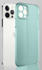 Элегантный чехол  из закаленного стекла Soundberry Apple iPhone 12 Pro blue цена и информация | Чехлы для телефонов | pigu.lt