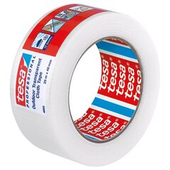 Tesa audinio juosta 4665, atspari uv, 48mm x 25m, skaidri kaina ir informacija | Mechaniniai įrankiai | pigu.lt