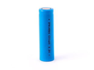 Akumuliatorius LFP14500 600mAh LiFePo4 3.2V AA kaina ir informacija | Elementai | pigu.lt