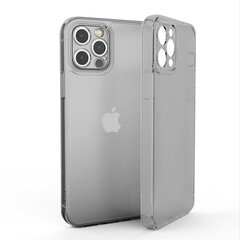 Dėklas telefonui Matte Black Skyfall Glass case (integrated tempered glass) Soundberry skirtas Apple iPhone 12 Pro juodas kaina ir informacija | Telefono dėklai | pigu.lt