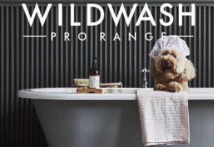 Шампунь WILDWASH PRO для чувствительной шерсти, щенков и котят цена и информация | Средства по уходу за животными | pigu.lt