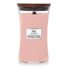 WoodWick ароматная свеча Pressed Blooms & Patchouli, 609.5г цена и информация | Подсвечники, свечи | pigu.lt