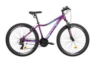 Kalnų dviratis DHS 2722 27.5", violetinis kaina ir informacija | DHS Sportas, laisvalaikis, turizmas | pigu.lt