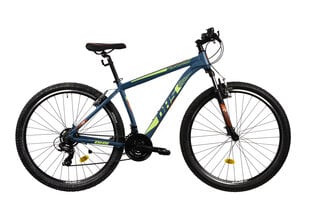 Горный велосипед DHS 2923 29", зеленый цена и информация | Велосипеды | pigu.lt