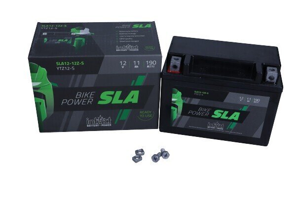 Akumuliatorius motociklams IntAct Battery AGM- SLA YTZ12-S 12Ah 190A kaina ir informacija | Moto akumuliatoriai | pigu.lt