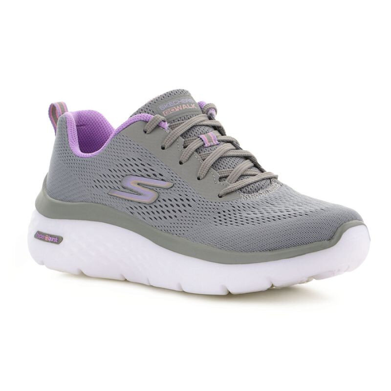 Sportiniai bateliai moterims Skechers Hyper Burst W 124578 GYPR, pilki kaina ir informacija | Sportiniai bateliai, kedai moterims | pigu.lt