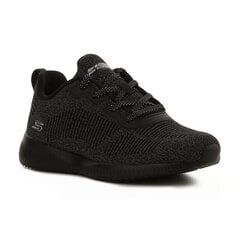 Kedai moterims Skechers Bobs Sport W 117074-BBK, juodi kaina ir informacija | Sportiniai bateliai, kedai moterims | pigu.lt