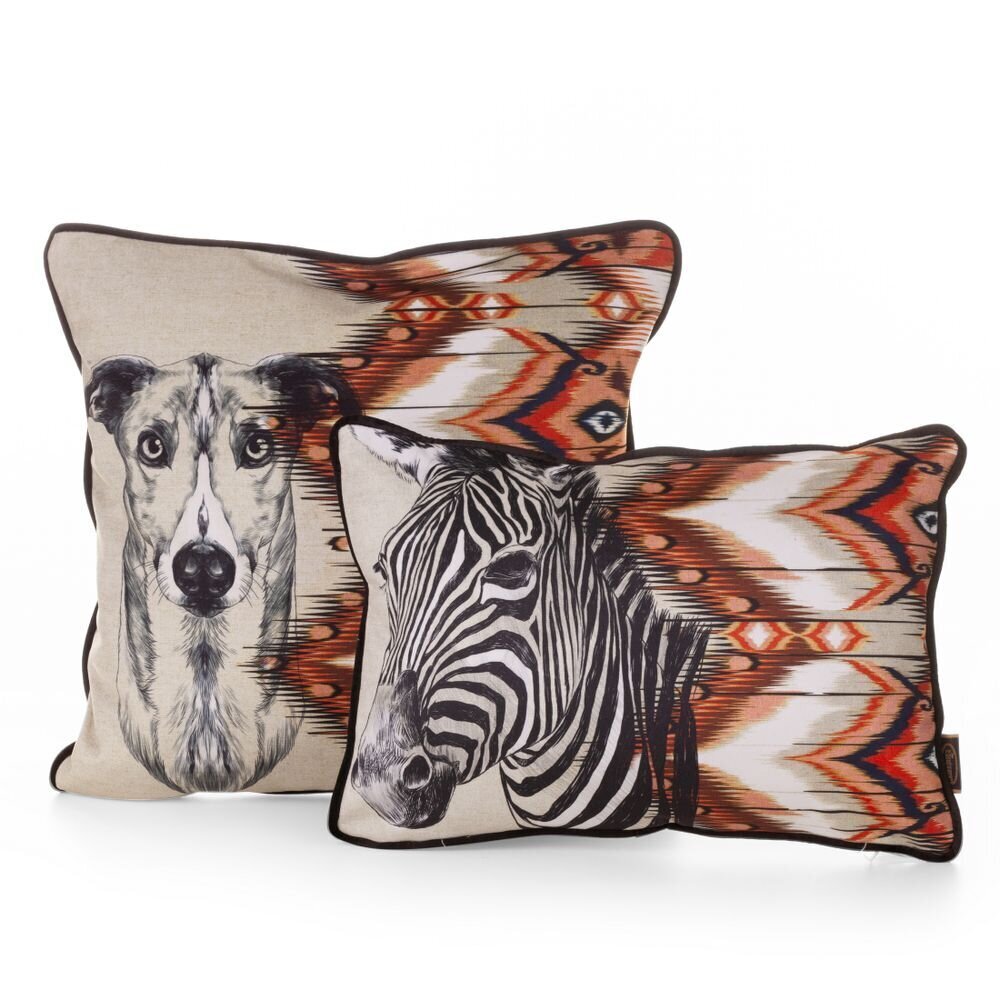 Dekoratyvinė pagalvėlė Cebra kaina ir informacija | Dekoratyvinės pagalvėlės ir užvalkalai | pigu.lt