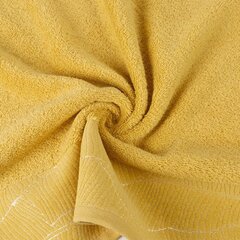 Полотенце Metalic, 50x90 см, желтое цена и информация | Полотенца | pigu.lt
