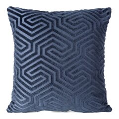 Dekoratyvinės pagalvėlės užvalkalas, 40x40 cm, mėlynas kaina ir informacija | Dekoratyvinės pagalvėlės ir užvalkalai | pigu.lt