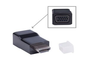 Gembird HDMI-A/VGA M/F цена и информация | Адаптеры, USB-разветвители | pigu.lt