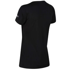 Marškinėliai moterims Regatta Fingal V, juodi kaina ir informacija | Marškinėliai moterims | pigu.lt