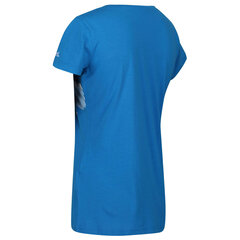 Marškinėliai moterims Regatta Breezed, mėlyni цена и информация | Женские футболки | pigu.lt