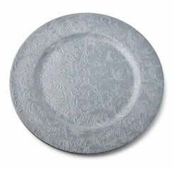 Декоративная тарелка Blanche, 33x33x2 см цена и информация | Посуда, тарелки, обеденные сервизы | pigu.lt