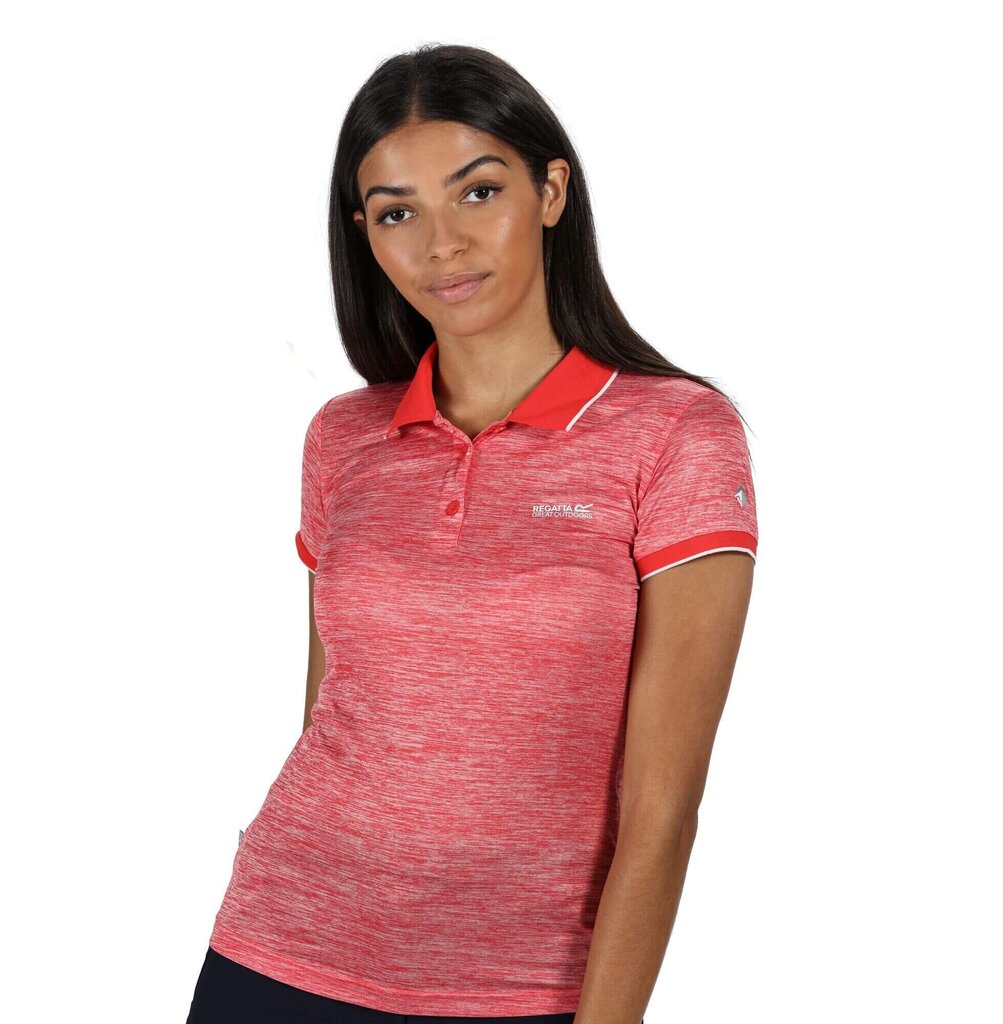 Marškinėliai moterims Regatta Remex II, raudoni kaina ir informacija | Marškinėliai moterims | pigu.lt