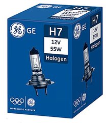 Автомобильная лампа GE 12V H7 55W PX26D цена и информация | Автомобильные лампочки | pigu.lt