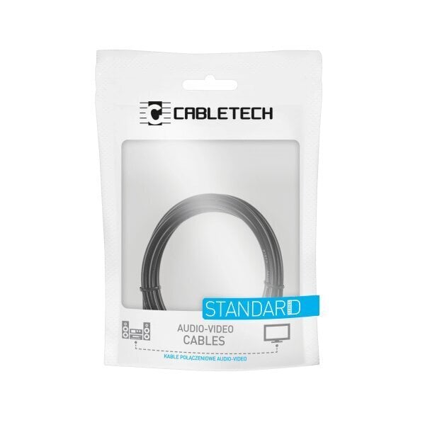 Kabelis Cabletech 3.5 AUX - AUX 0.5m kaina ir informacija | Kabeliai ir laidai | pigu.lt