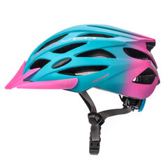 Велошлем Meteor Marven, синий/розовый, размер S (52-56 см) цена и информация | Шлемы | pigu.lt
