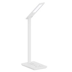 Настольная LED лампа с беспроводной зарядкой цена и информация | Настольные светильники | pigu.lt
