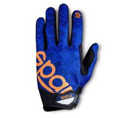 Перчатки механика Sparco Meca III, синие, размер S, S3728515 цена и информация | Рабочие перчатки | pigu.lt