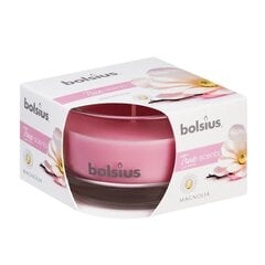 Bolsius ароматическая свеча True Scents, 5х8 см, магнолия цена и информация | Подсвечники, свечи | pigu.lt