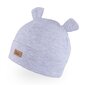 TuTu medvilninė kepurė pavasariui, pilka kaina ir informacija | Kepurės, pirštinės, kaklaskarės kūdikiams | pigu.lt