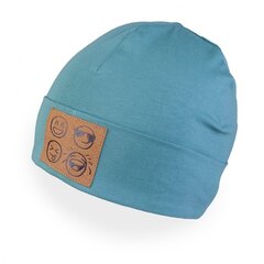 Тонкая хлопковая шапка TuTu на весну, зеленая цена и информация | Шапки, перчатки, шарфы для мальчиков | pigu.lt
