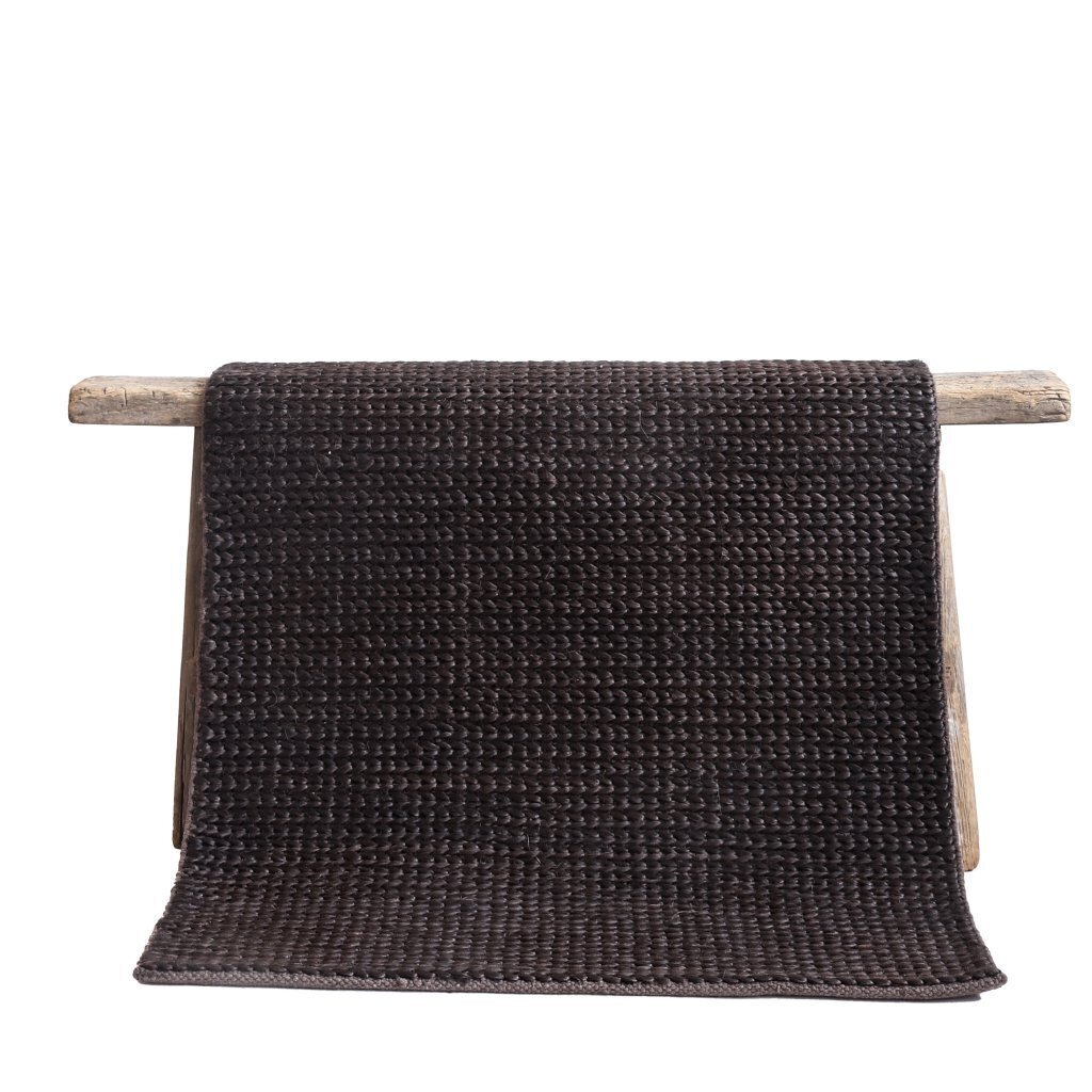 Kilimas Mid knot Hemp Brown, 80x150, kanapių pluoštas цена и информация | Kilimai | pigu.lt