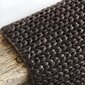 Kilimas Mid knot Hemp Brown, 80x150, kanapių pluoštas kaina ir informacija | Kilimai | pigu.lt