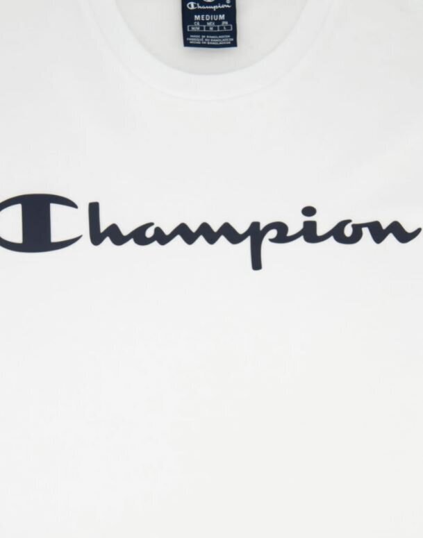 Champion vyriški marškinėliai, balti kaina ir informacija | Vyriški marškinėliai | pigu.lt