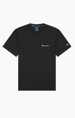 Champion vyriški marškinėliai, juodi kaina ir informacija | Vyriški marškinėliai | pigu.lt